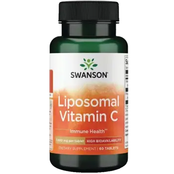 Swanson Liposomal Vitamin C Висока бионаличност х 60 таблетки