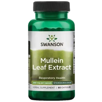 Swanson Mullein Leaf Extract Стандартизиран продукт х 60 капсули