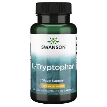 Swanson L-Tryptophan За спокоен сън и възстановяване х 60 капсули