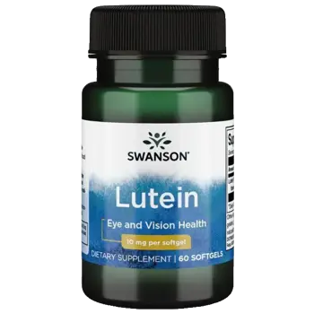 Swanson Lutein (Лутеин) 10 мг за Здраве на Очите х 60 софтгел капсули