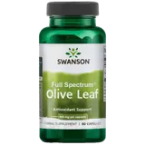 Swanson Full Spectrum Olive Leaf Маслинови листа 400 мг х 60 капсули