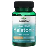 Swanson Melatonin 1 mg Мелатонин за спокоен сън х 120 капсули