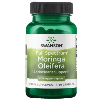 Swanson Full Spectrum Moringa Oleifera Моринга Олеифера за антиоксидантна подкрепа х 60 капсули