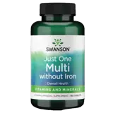 Swanson Just One Multi without Iron Мултивитамини без Желязо