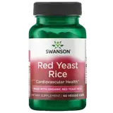 Swanson Organic Red Yeast Rice В подкрепа на сърдечно-съдовата система х 60 веге капсули