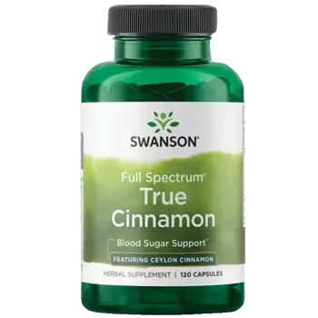 Swanson Full Spectrum Ceylon Cinnamon Пълен спектър цейлонска канела х 120 капсули