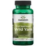Swanson Full Spectrum Wild Yam Подкрепа за женското здраве х 60 капсули