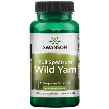 Swanson Full Spectrum Wild Yam Подкрепа за женското здраве х 60 капсули