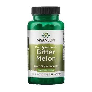 Swanson Full Spectrum Bitter Melon Пълен спектър Горчив пъпеш х 60 капсули