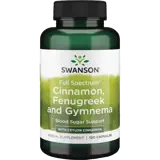 Swanson Full Spectrum Cinnamon, Fenugreek and Gymnema За поддържане на кръвната захар х 120 капсули