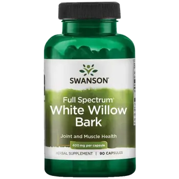 Swanson Full Spectrum White Willow Bark Пълен Спектър Кора от Бяла Върба 90 капсули