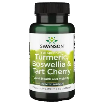 Swanson Full Spectrum Turmeric, Boswellia & Tart Cherry За здрави стави и гъвкавост