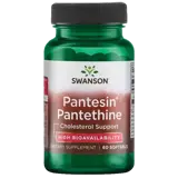 Swanson Pantesin Pantethine В подкрепа на сърдечно-съдовата система х 60 капсули