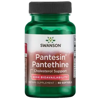 Swanson Pantesin Pantethine В подкрепа на сърдечно-съдовата система х 60 капсули