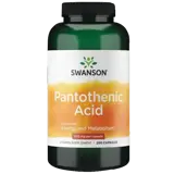Swanson Pantothenic Acid (витамин В-5) 500 мг за енергия и метаболизъм