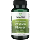 Swanson Full Spectrum Passion Flower Подкрепа при стрес и за спокоен сън х 60 веге капсули