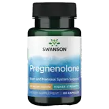 Swanson Pregnenolone 25 mg Подкрепа за мозъка и нервната система х 60 капсули