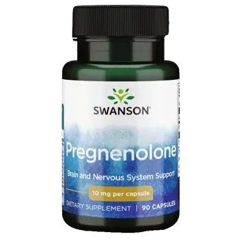 Swanson Pregnenolone 10 мг В подкрепа на мозъка и нервната система