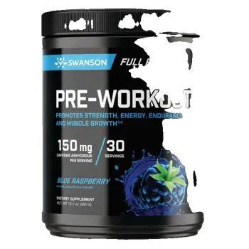Swanson Pre-Workout Booster Вкус Синя Малина