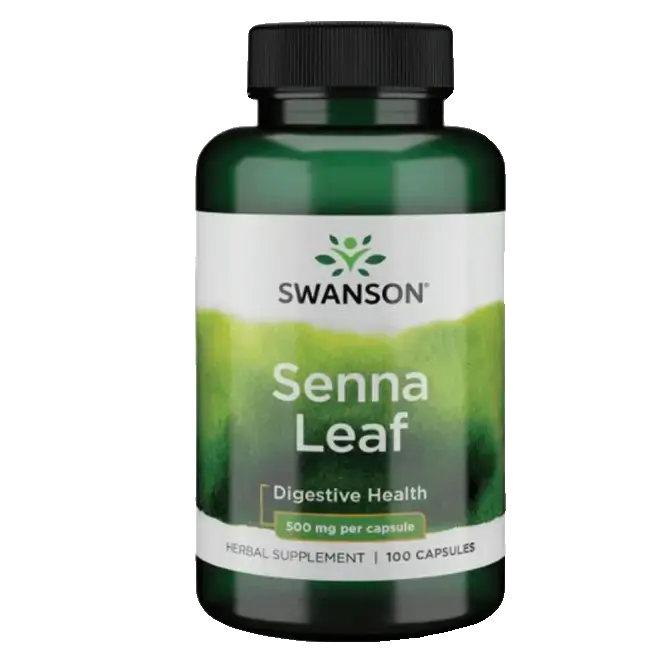 Swanson Senna Leaf Подкрепа за храносмилането х 100 капсули