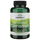 Swanson Full Spectrum Cinnamon Подкрепа за кръвната захар х 180 капсули