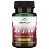Swanson Ubiquinol 50 mg За сърдечно-съдово здраве х 60 софтгел капсули