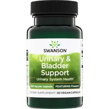 Swanson Urinary & Bladder Support Подкрепа за пикочния мехур и пътища х 30 веган капсули
