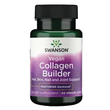 Swanson Vegan Collagen Builder Веган добавка за изграждане на Колаген х 60 веге капсули