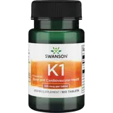 Swanson Vitamin K-1 За здрави кости и кръвосъсирване