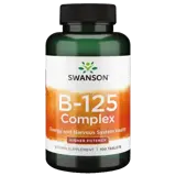 Swanson Vitamin B-125 Complex За Енергия и Нервна Система х 100 таблетки