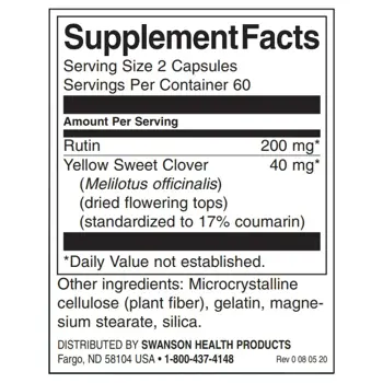 Swanson Water Pill Водни хапчета за поддържане на водния баланс х 120 капсули