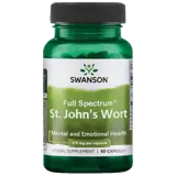 Swanson Full Spectrum St. John's Wort Жълт Кантарион 375 мг за психическо и емоционално здраве х 60 капсули