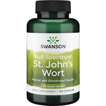 Swanson Full Spectrum St. John's Wort Жълт кантарион пълен спектър х 120 капсули