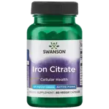 Swanson Iron Citrate Железен Цитрат 25 мг х 60 веге капсули
