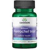 Swanson Albion Ferrochel Iron Желязо за клетъчно здраве х 180 капсули