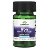 Swanson Iron Ferrous Fumarate Железен Фумарат х 60 капсули