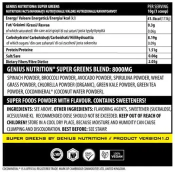 Super Greens | 100% Natural 9 Super Ingredients
