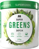 FA Nutrition Super Greens Detox Комплекс от Зелени Храни - 270 грама, 30 дози