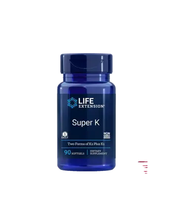 Life Extension Super K За здрави кости и сърце х 90 софтгел капсули