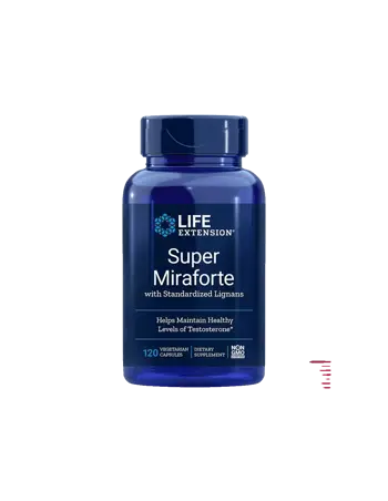 Life Extension Super Miraforte with Standardized Lignans Формула за мъже х 120 капсули