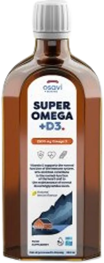 Супер Омега с D3 - Течна / Super Omega Liquid + D3 2900 mg
