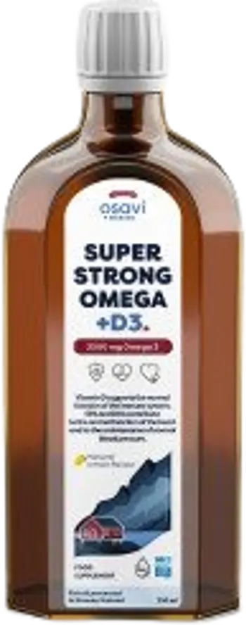 Мощна Формула Омега + Витамин D3 / Super Strong Omega + D3 3500 mg
