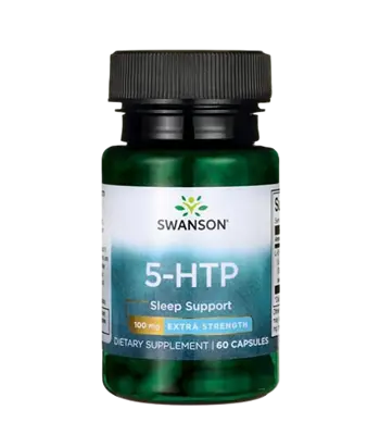 SWANSON 5-HTP 100 мг - 60 капсули, 60 дози