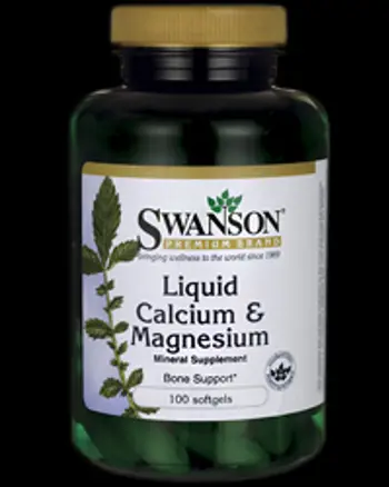 Liquid Calcium & Magnesium - 100 Гел капсули