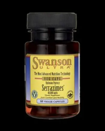 Optimum Potency Serrazimes 40,000 Units - 60 капсули, 60 Дози