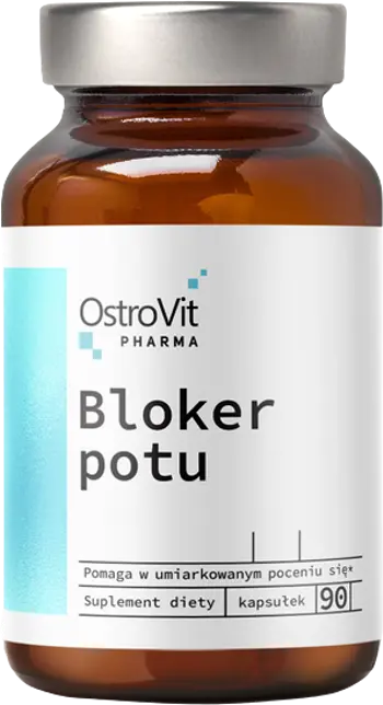 OstroVit Sweat Blocker Специализирана Формула Против Прекомерно Изпотяване - 90 капсули, 30 дози