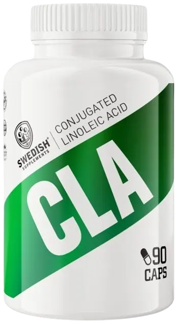 SWEDISH Supplements CLA 1000 мг - 90 гел капсули, 90 дози