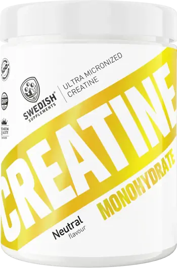 SWEDISH Supplements Creatine Monohydrate Extra Micronized Микронизиран Креатин