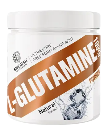 SWEDISH Supplements L-Glutamine 100% Л-Глутамин - 250 грама, 50 дози