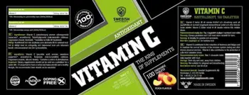 SWEDISH Supplements Vitamin C 500 мг Витамин Ц - 100 дъвчащи таблетки, 100 дози